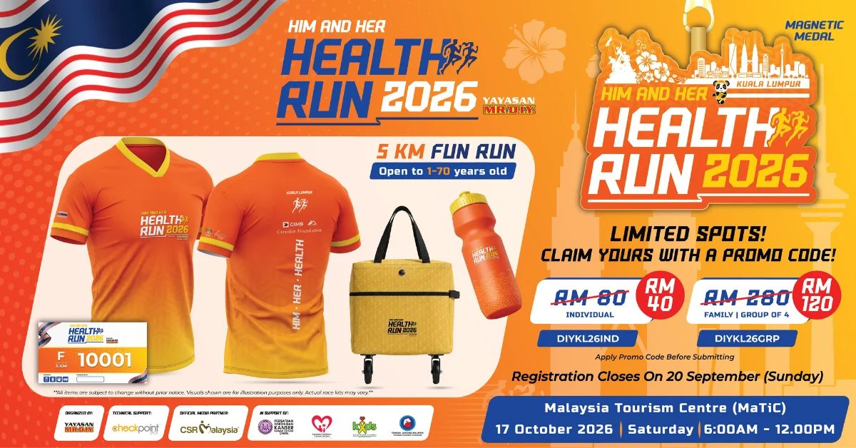 Him & Her Health Run 2026 Kuala Lumpur