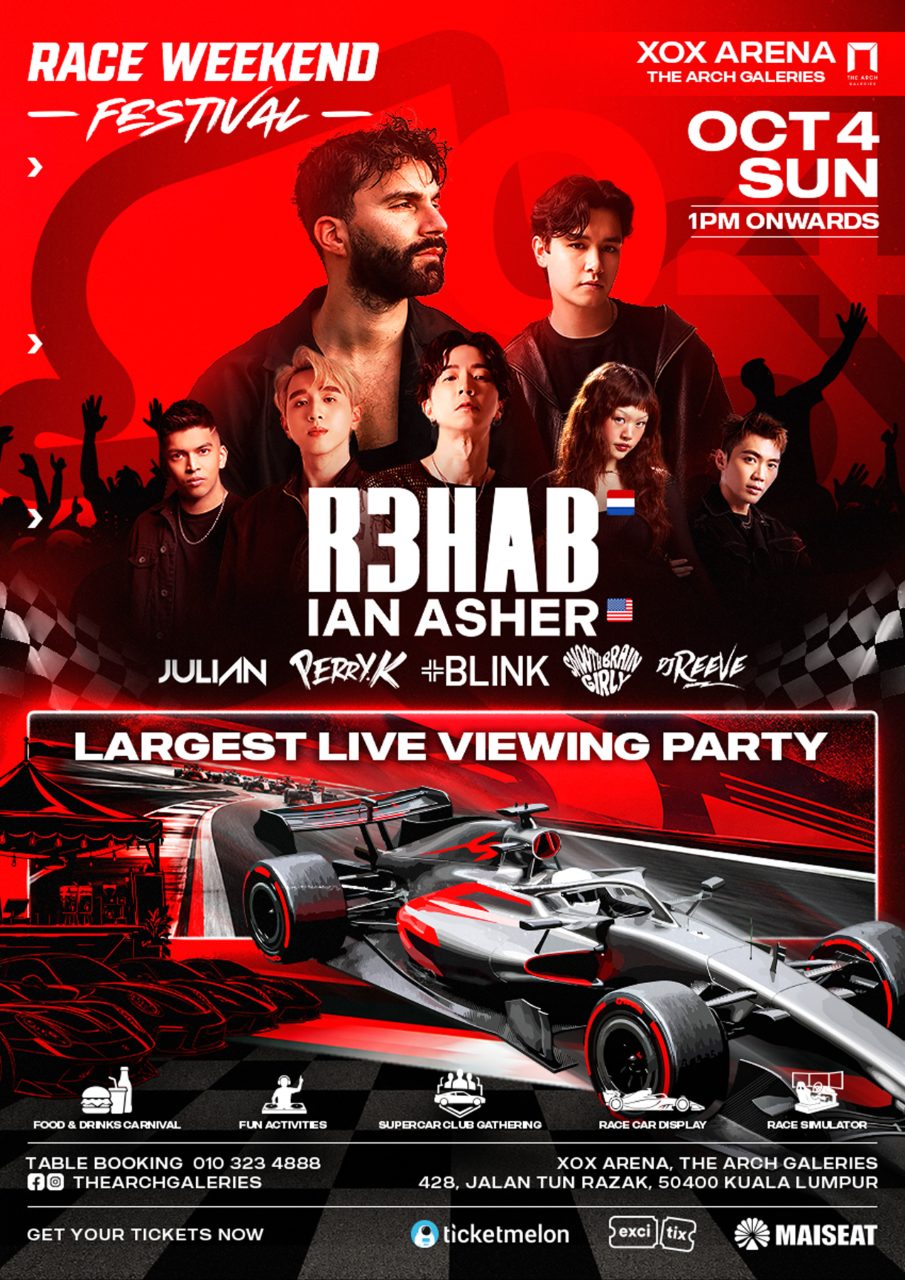 Race Weekend Festival Malaysia - XOX ARENA, THE ARCH GALERIES