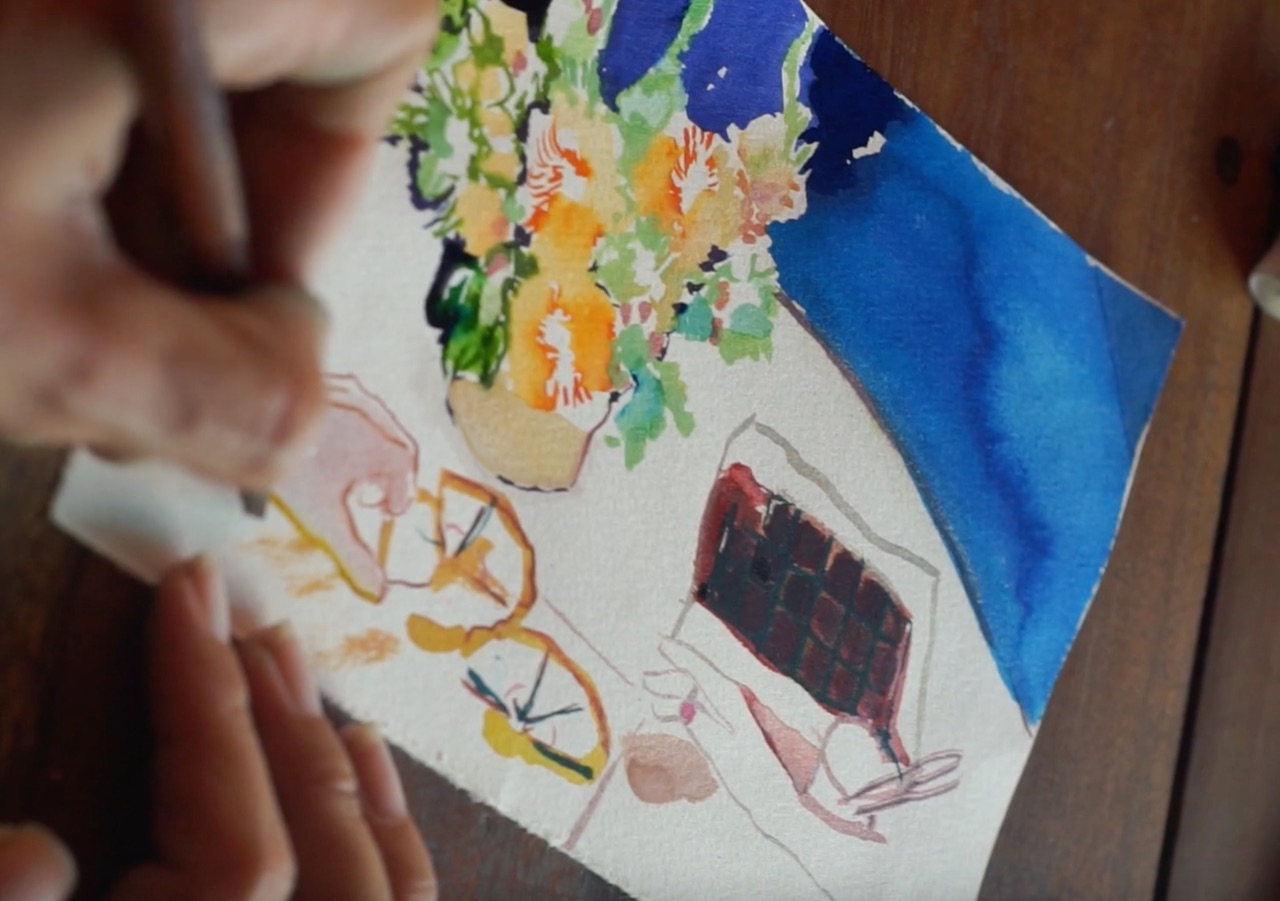 WATERCOLOR × WAWAFISH 🎨🍸