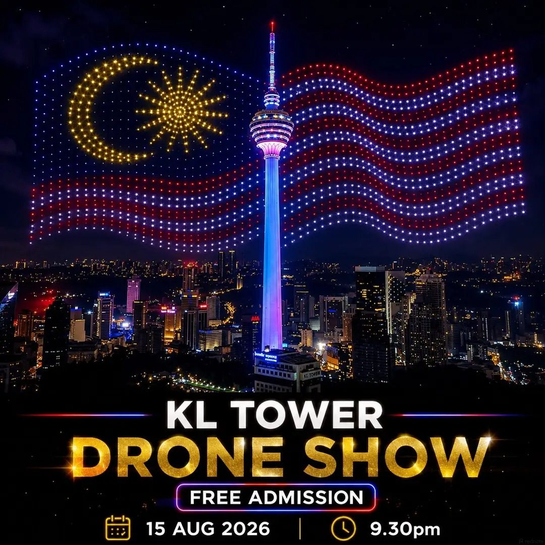 KL Tower Drone Show  -  KL Tower