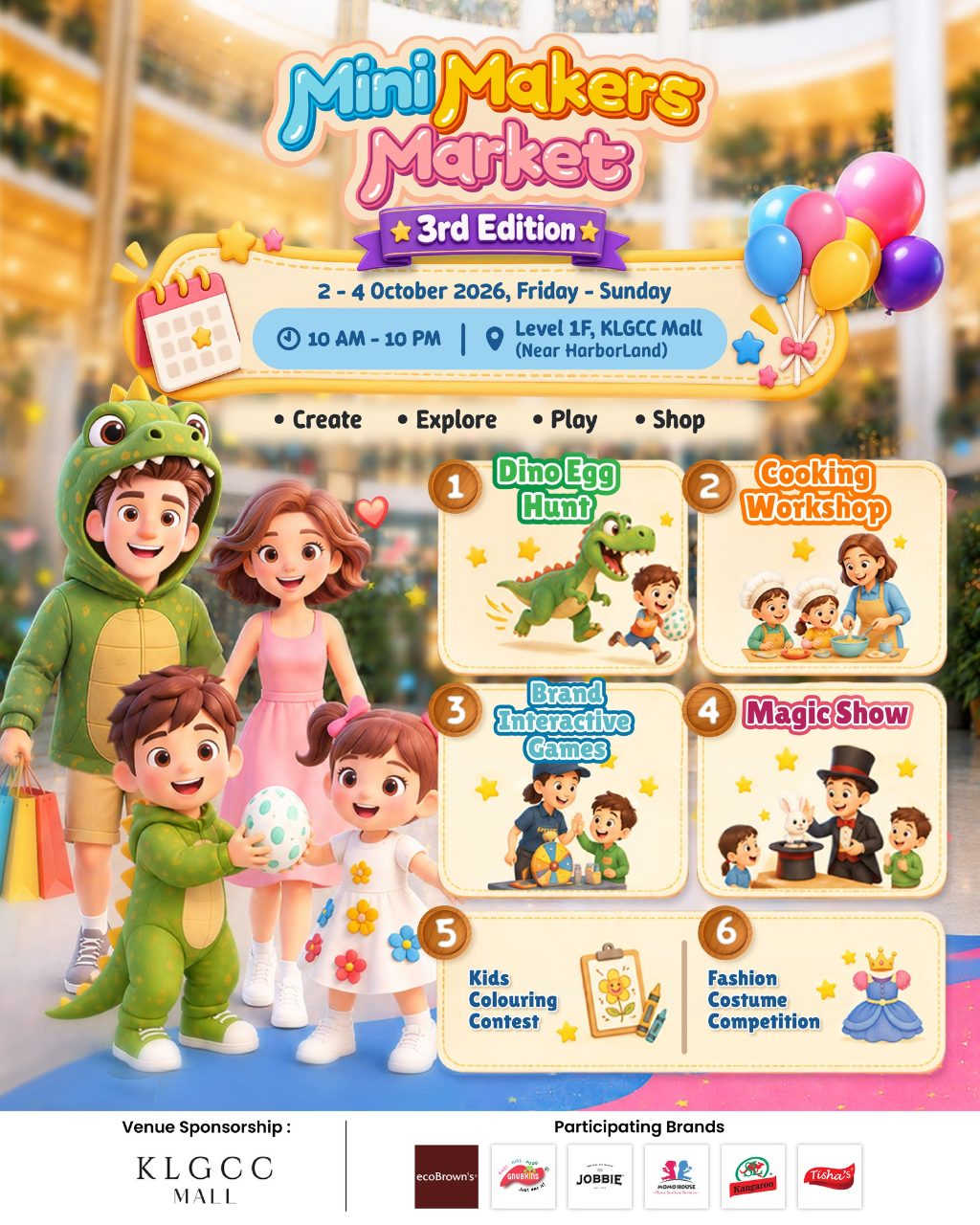 Mini Makers Market (3rd Edition) - KLGCC Mall