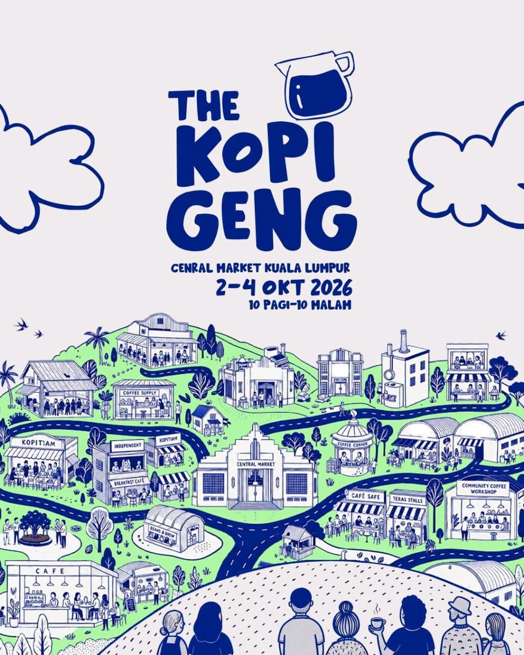 The Kopi Geng - Central Market, KL