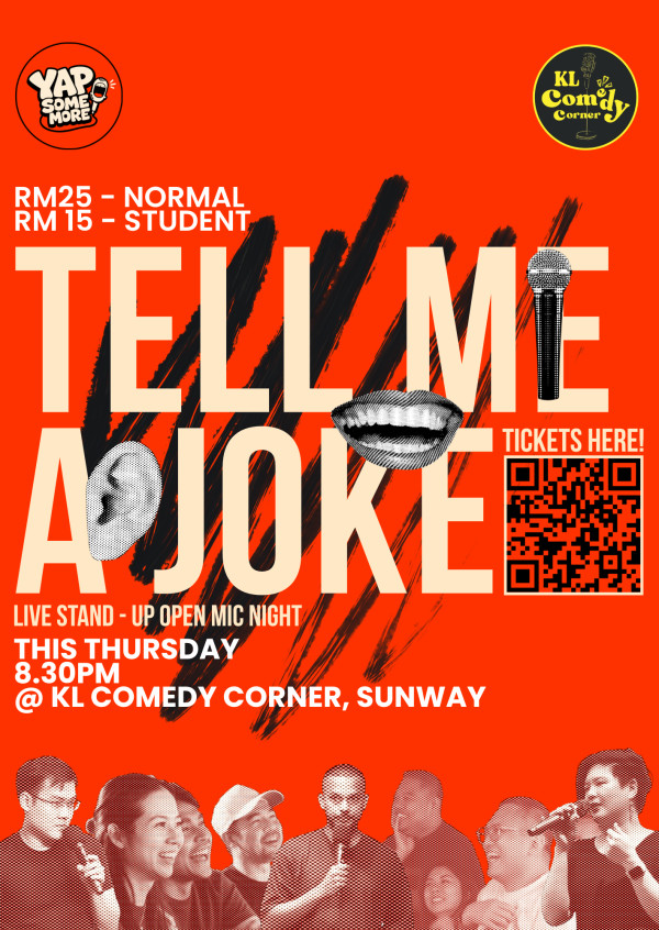 CHEAPEST IN TOWN! Yap SomeMore : TELL ME A JOKE! Live this THURSDAY night | 8.30