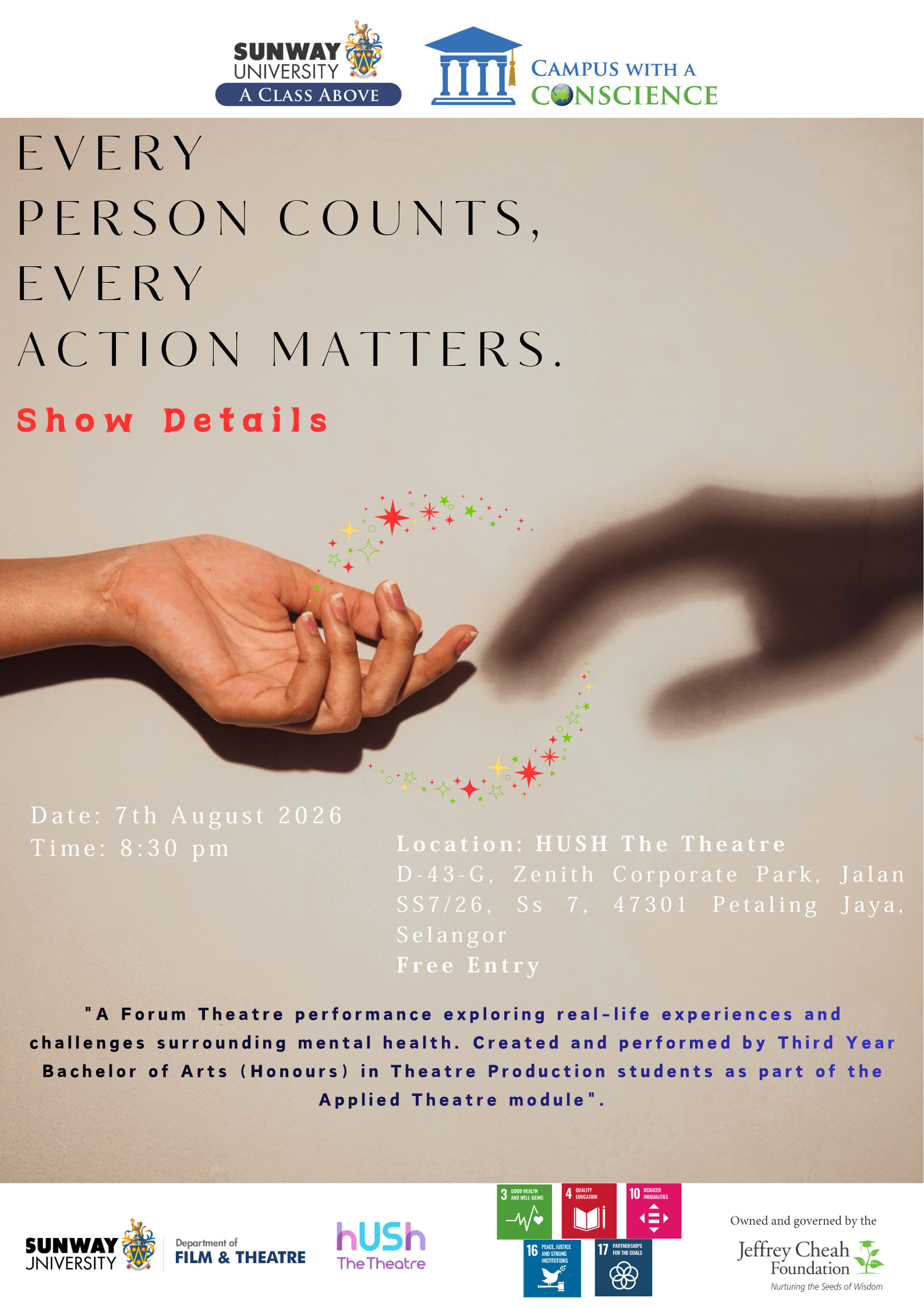 Every Person Counts, Every Action Matters