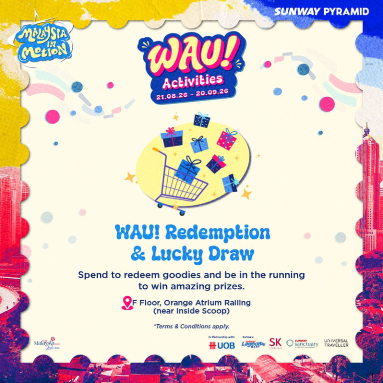 Malaysia in Motion: WAU! Lucky Draw