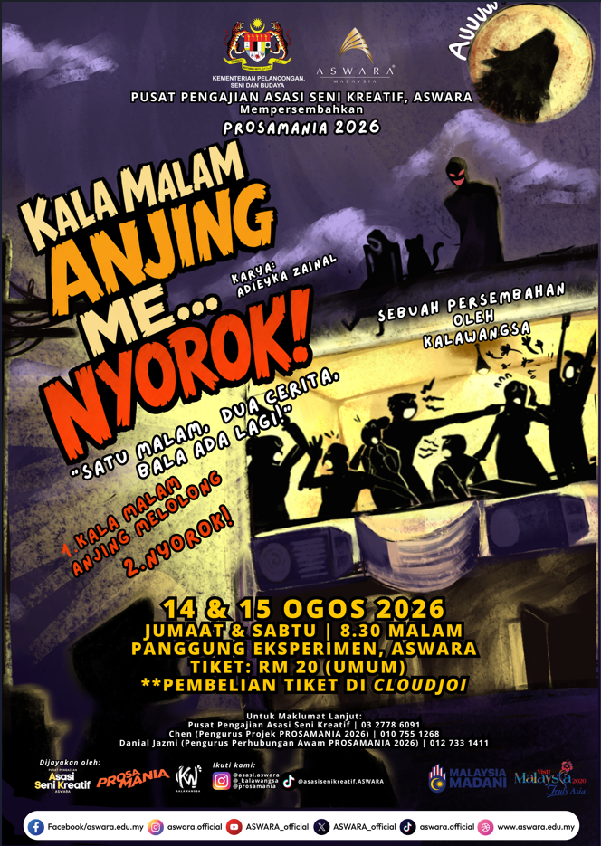 PROSAMANIA 2026 – “KALA MALAM ANJING ME…NYOROK!”