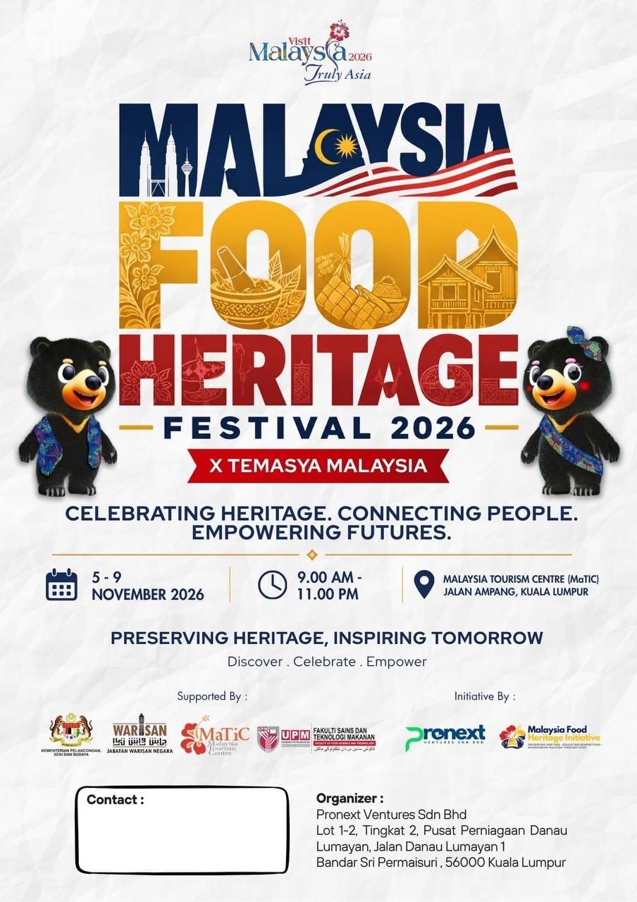 Malaysia Food Heritage Festival x Temasya Malaysia 2026