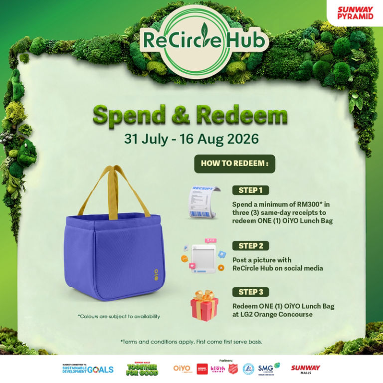 Spend, Post & Redeem: ReCircle Hub