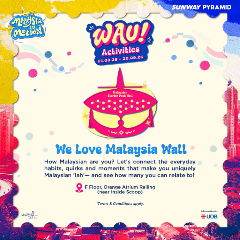 Malaysia in Motion: We Love Malaysia Wall