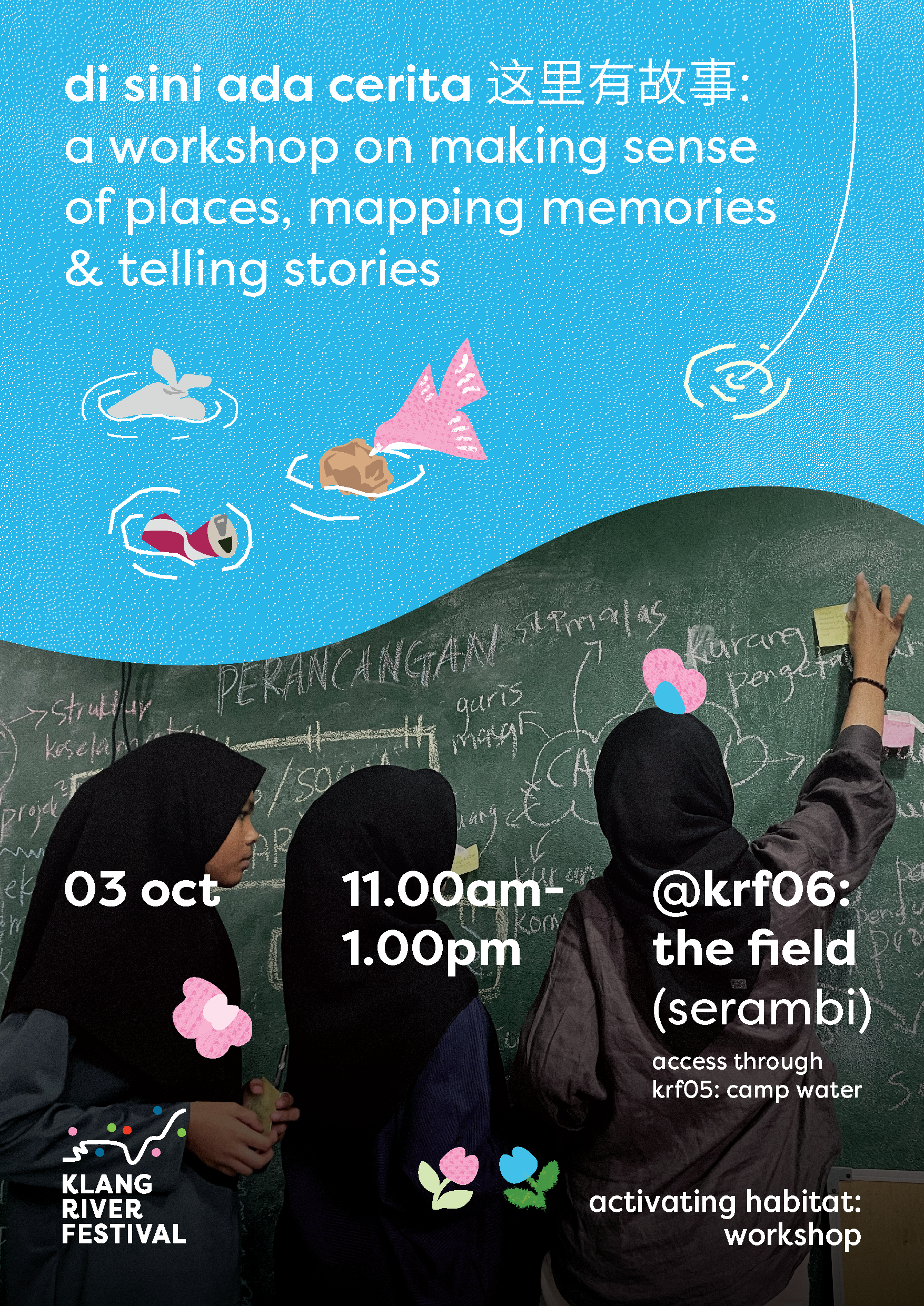 Di Sini Ada Cerita 这里有故事: A workshop on making sense of places, mapping memories