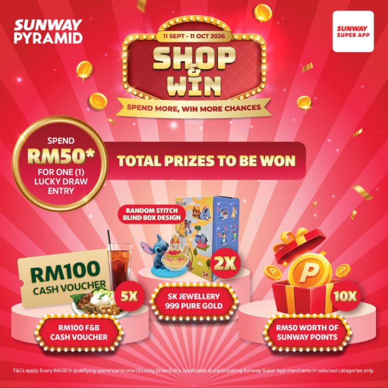 Shop, Spend and Stand a Chance to WIN!