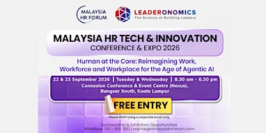 MALAYSIA HR TECH & INNOVATION 2026, CONFERENCE & EXHIBITION