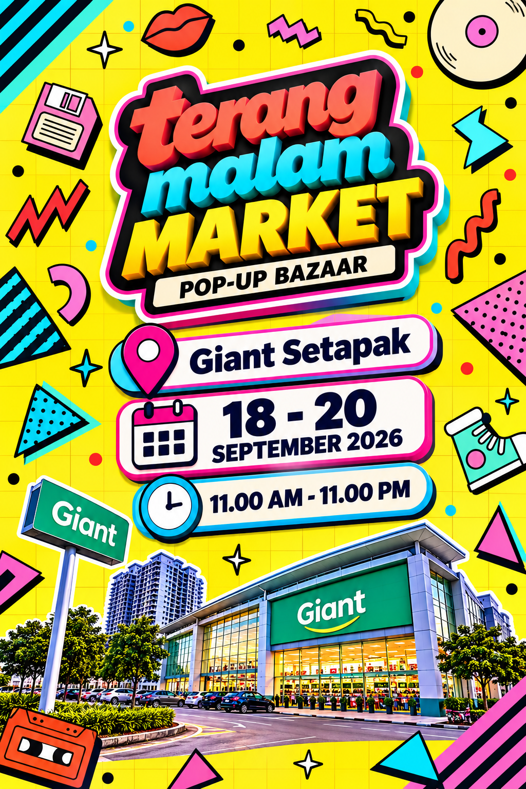 Terang Malam Market @ Giant Setapak