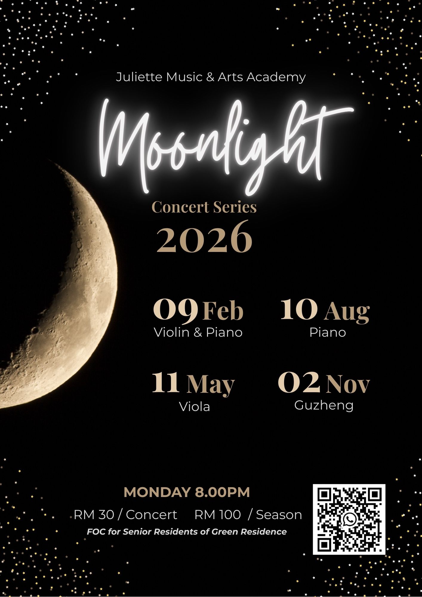 Moonlight Concert Series 2026 - Guzheng