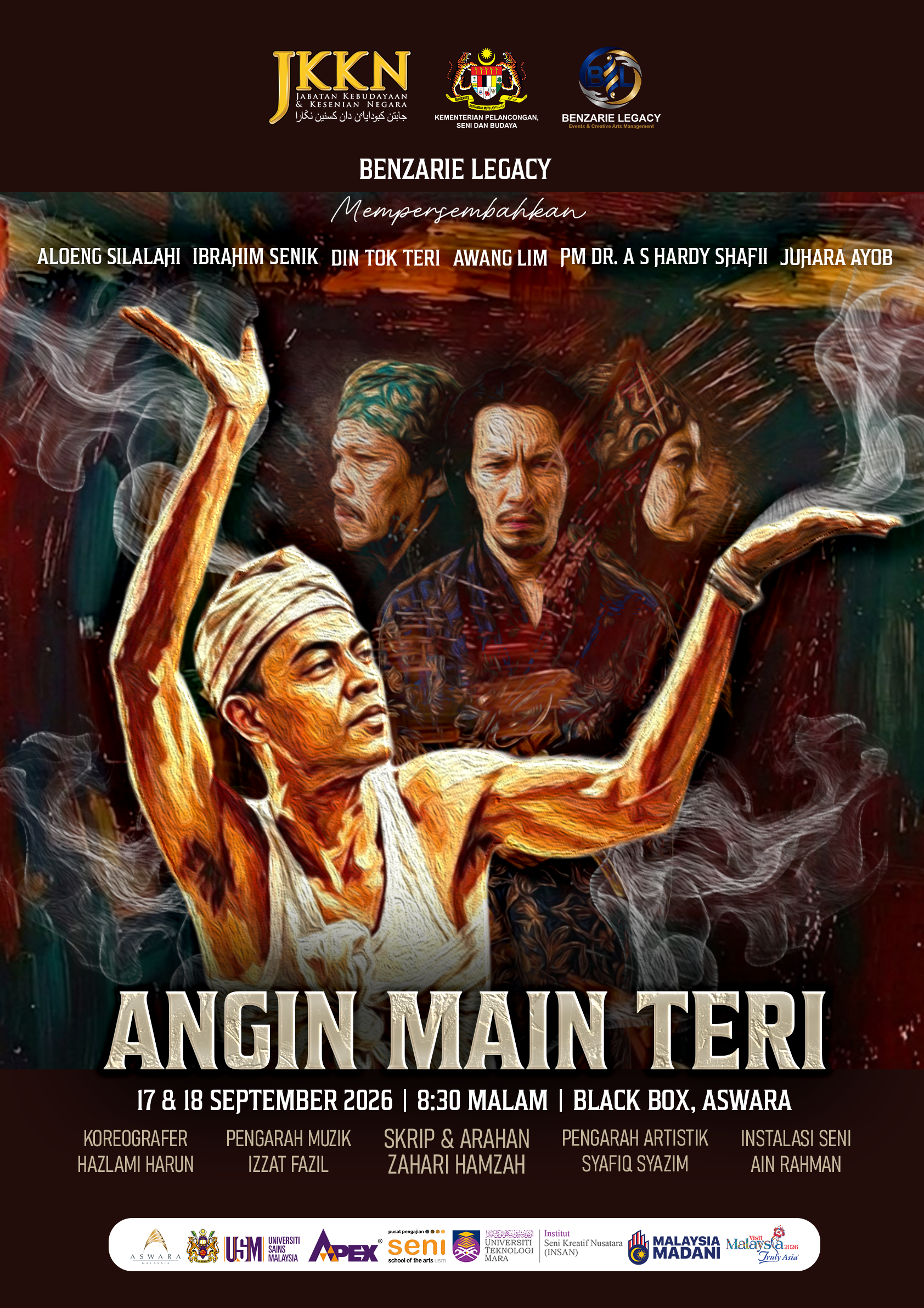 Angin Main Teri : Teater Tradisional Kontemporari Imersif