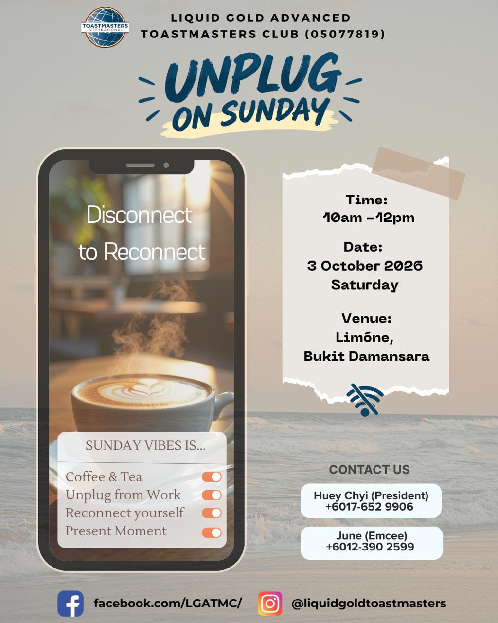 Unplug on Sunday!
