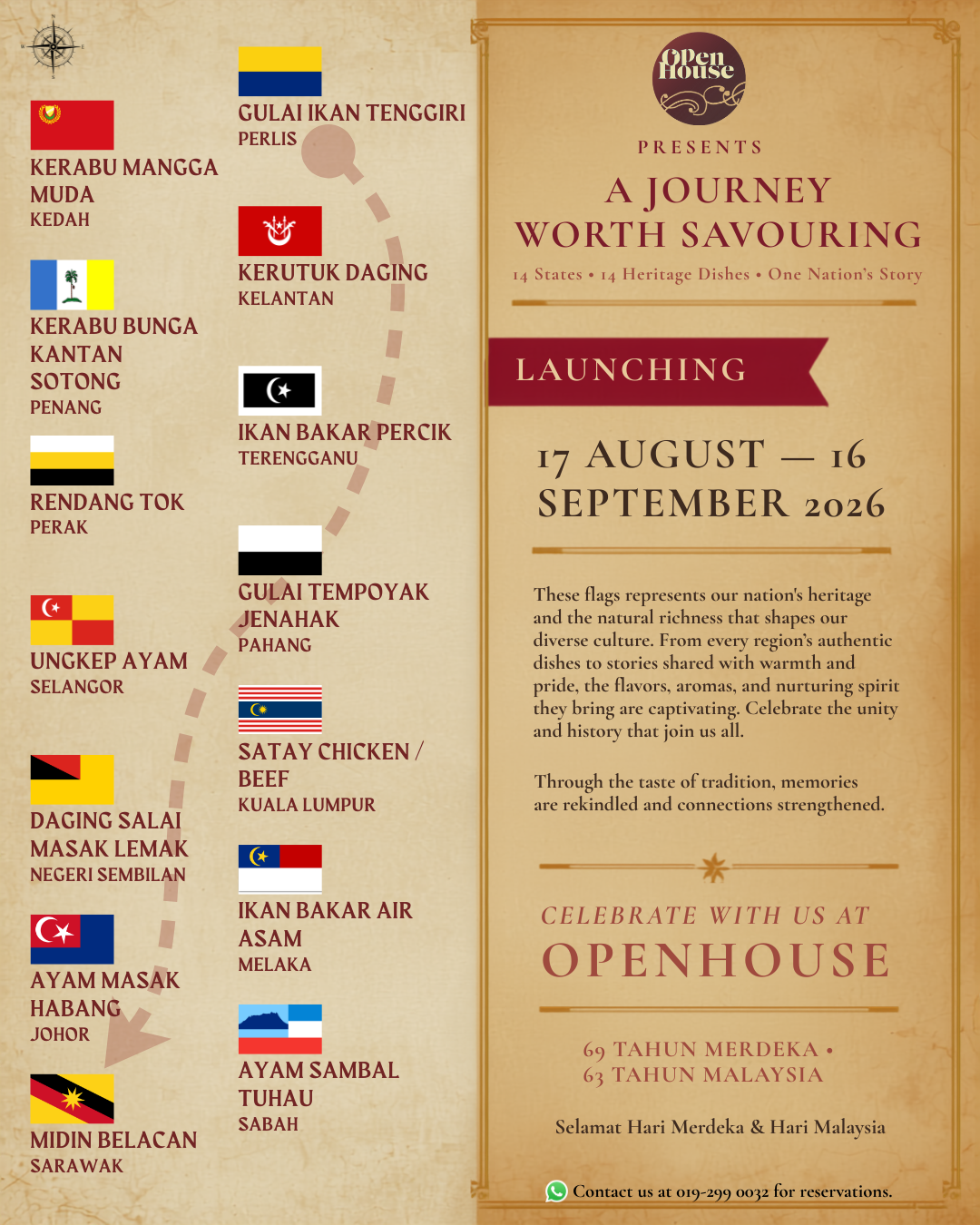 Heritage Food Trail Across the States of Malaysia