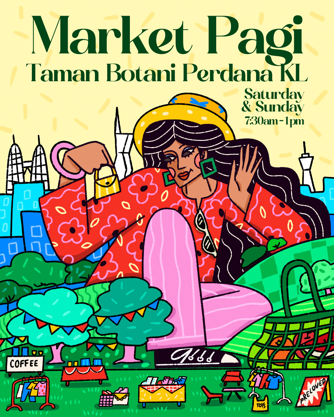 Market Pagi @ Taman Botani