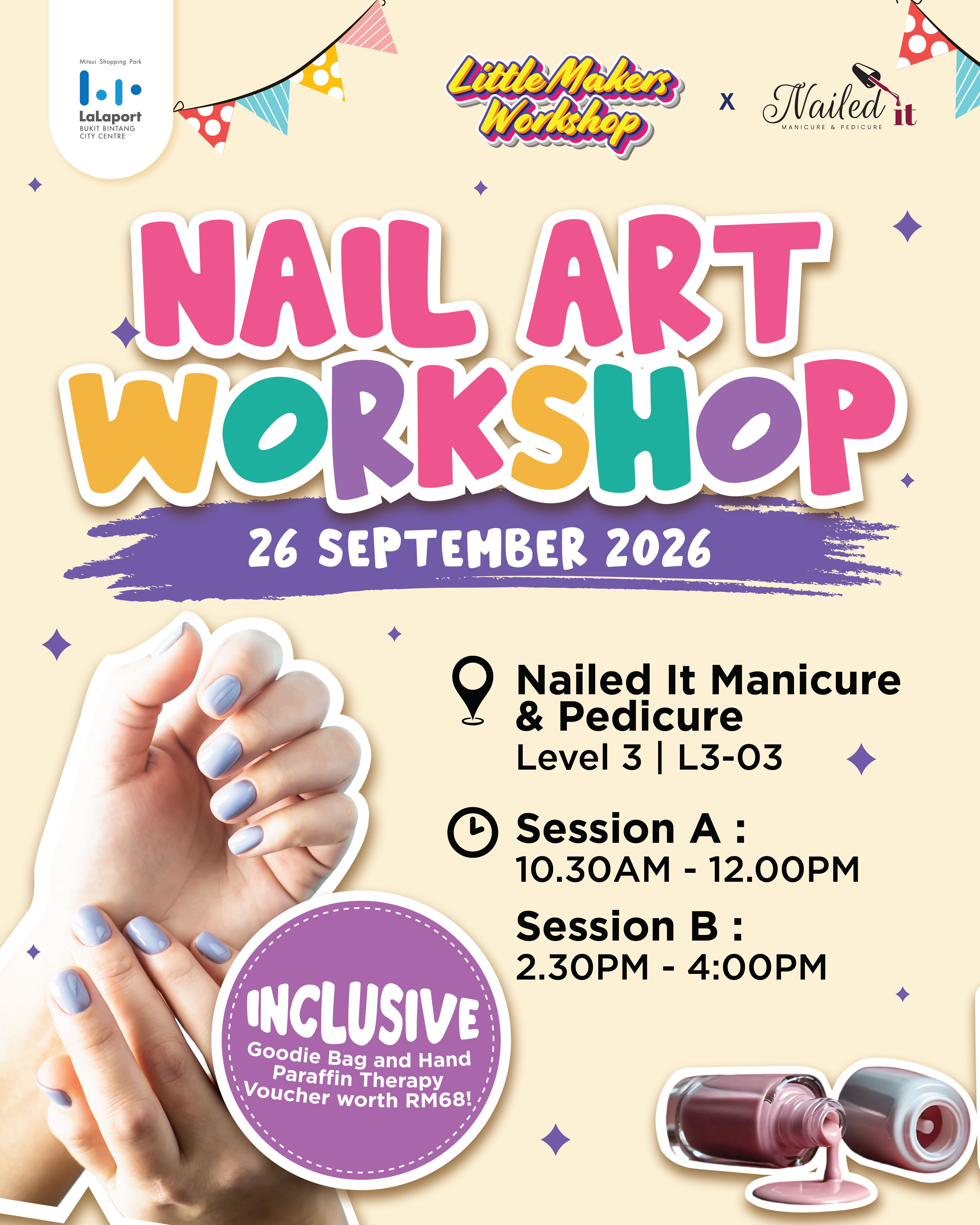 Little Makers Workshop | Nail Art Workshop!