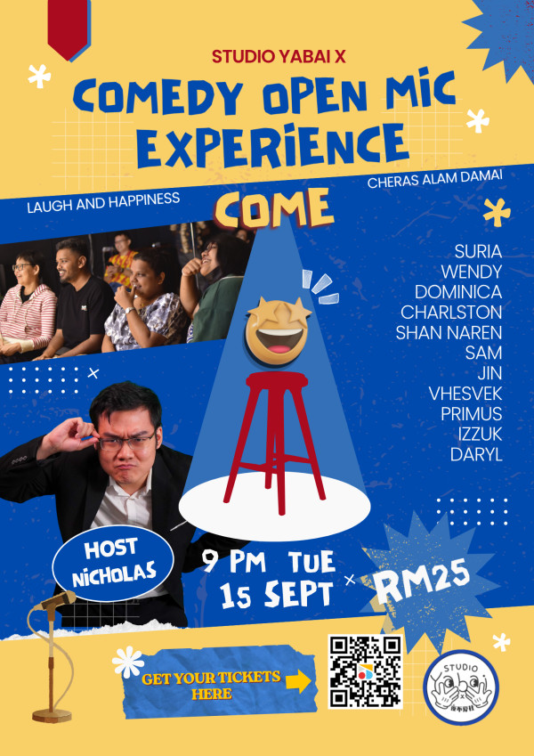 Comedy Open Mic Experience - COME